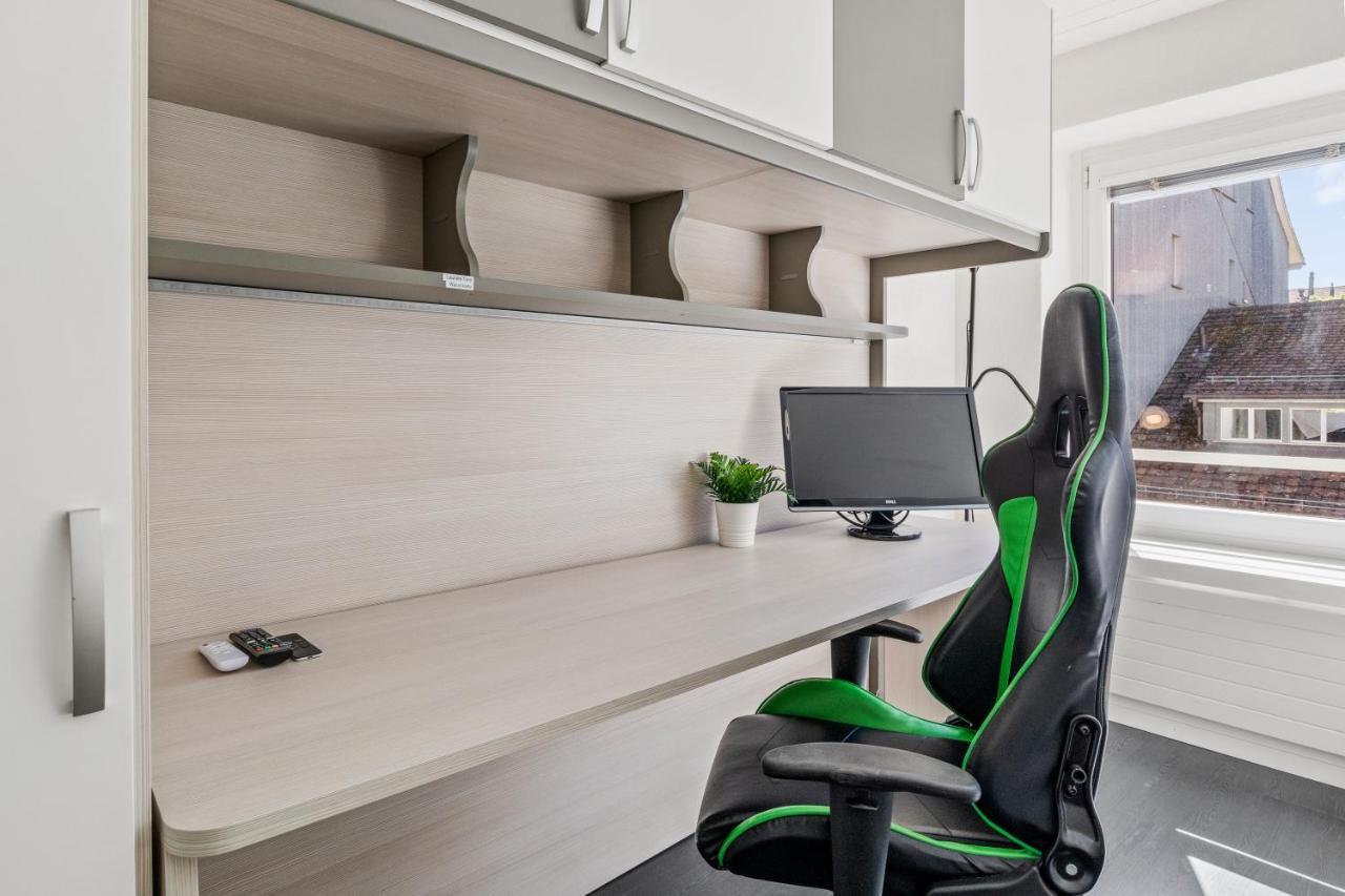 Pearlstay - City Center Twin Bed Workplace Washer Winterthur Eksteriør bilde